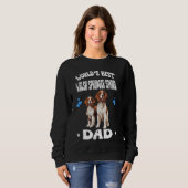 'S Werelds Beste Welsh Springer Spaniel Dad Dog Hu Trui (Voorkant volledig)