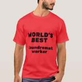 's Werelds beste werker in de papiersector T-shirt (Voorkant)