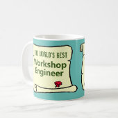 's Werelds beste werkplaatstechnicus. Koffiemok (Voorkant links)