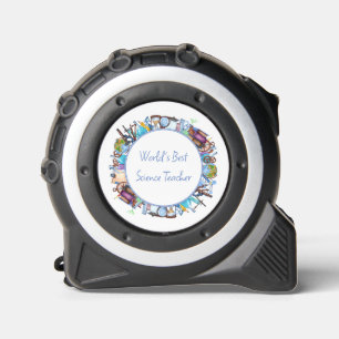's Werelds Beste Wetenschapsdocent Custom Text Rolmaat