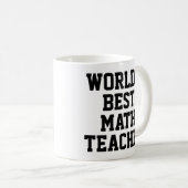 's Werelds beste Wiskunde leraar Mok (Voorkant rechts)