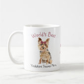 's Werelds beste Yorkshire Terrier mam gepersonali Koffiemok (Links)