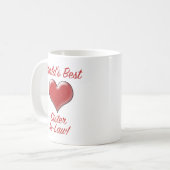 's Werelds beste zuster-in-Wet Koffiemok (Voorkant links)