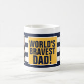 's Werelds Bravest Pap - Vaderdag Koffiemok (Center)