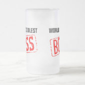 's Werelds coolste Boss Bier Mokken (Center)