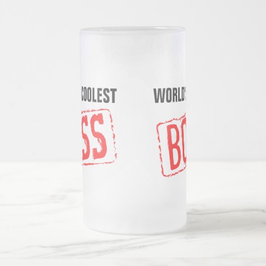 's Werelds coolste Boss Bier Mokken (Center)