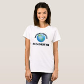 's Werelds coolste busbestuurder T-shirt (Voorkant volledig)