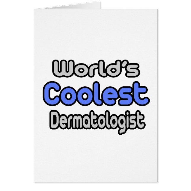 's Werelds coolste dermatoloog (Voorkant)