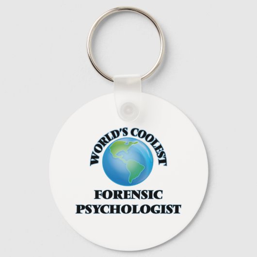 's Werelds coolste forensische psycholoog Sleutelhanger (Voorkant)