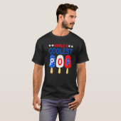 's Werelds coolste Pop opa USA Flag Ice Cream Fat T-shirt (Voorkant volledig)