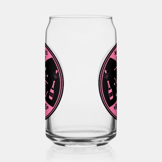 's Werelds dame Grootste Baas Blikvorm Glas (Rechts)