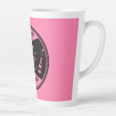 's Werelds dame Grootste Baas Latte Mok (Rechts)