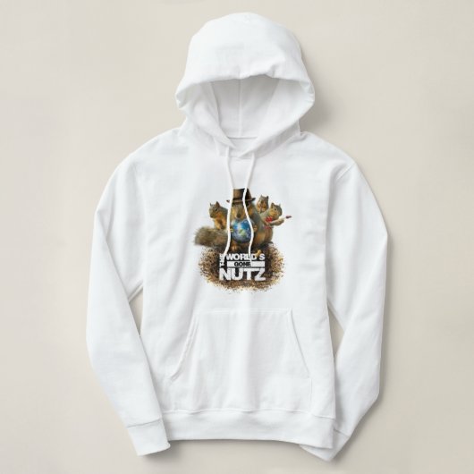 's Werelds eenzame Nutz Hoodie (Design voorkant)