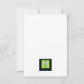 's Werelds eerste Selfie? Bedankkaart (Achterkant)