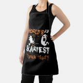 's Werelds engste Lunch Lady Halloween Schort (Insitu)