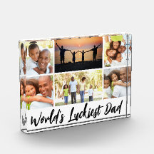 's Werelds gelukkigste pap Foto Collage Modern