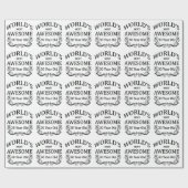's Werelds Geweldige 30-jarige Cadeaupapier (Vlak)