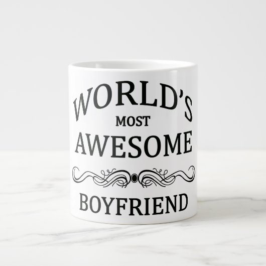 's Werelds Geweldige Boyvriend Grote Koffiekop (Voorkant)