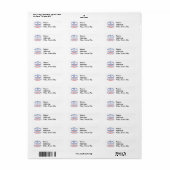 's Werelds Geweldige Estate Agent Etiket (Full Sheet)