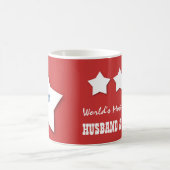 's Werelds Geweldige HUSBAND en VADER B077 Koffiemok (Center)