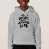 'S Werelds Geweldige Son grijze hoodie (Voorkant)