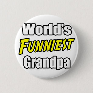 's Werelds grappigste opa Ronde Button 5,7 Cm