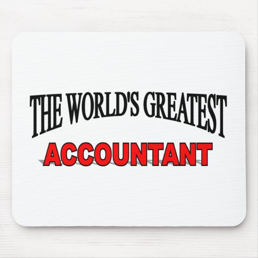 's Werelds grootste accountant Muismat (Voorkant)