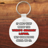 's Werelds grootste advocaat Joke Sleutelhanger (Voorkant)