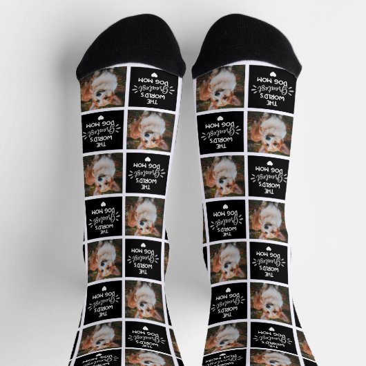 's Werelds grootste Afbeelding van Dog Mam Socks Sokken (Top)