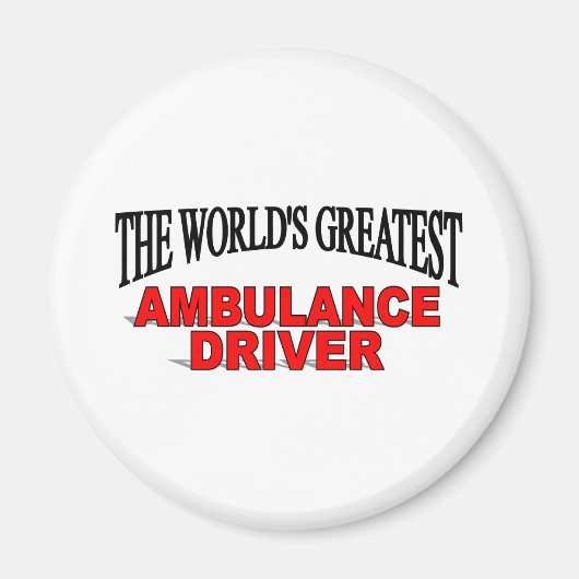's Werelds grootste Ambulance-chauffeur Magneet (Voorkant)