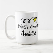 's Werelds Grootste Architect - Koffie Mok cadeau (Links)