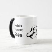 's Werelds grootste baas (bij Nosy Snooping) Magische Mok (Voorkant links)