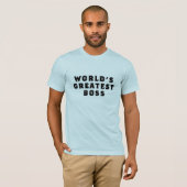 's Werelds grootste baas T-Shirt (Voorkant volledig)