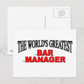 's Werelds grootste balkmanager Briefkaart (Voorkant / Achterkant)