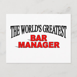 's Werelds grootste balkmanager Briefkaart
