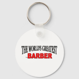 's Werelds grootste Barber Sleutelhanger