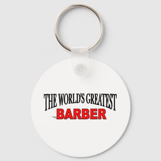 's Werelds grootste Barber Sleutelhanger (Voorkant)