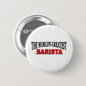 's Werelds grootste Barista Ronde Button 5,7 Cm (Voorkant /achterkant)