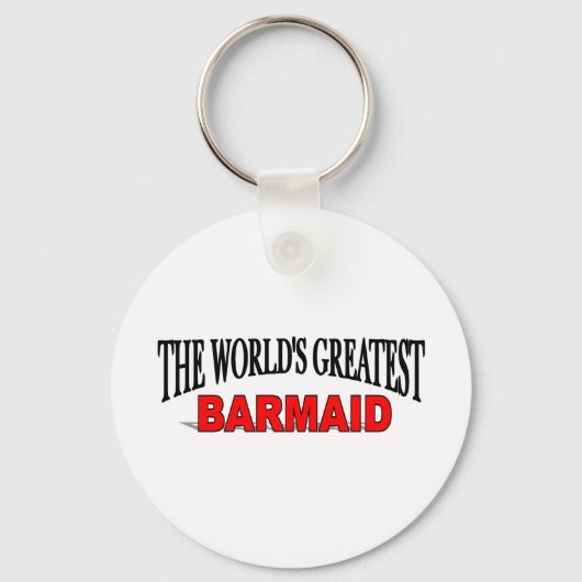 's Werelds grootste Barmaïde Sleutelhanger (Voorkant)