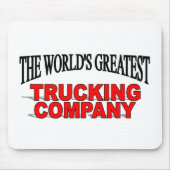 's Werelds grootste bedrijf voor het stuwen Muismat (Voorkant)