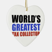 's Werelds grootste belastingverzamelaar Keramisch Ornament (Rechts)
