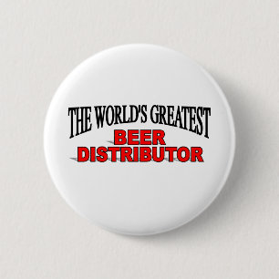 's Werelds grootste bierdistributeur Ronde Button 5,7 Cm