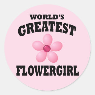 's Werelds grootste blowermeisje Ronde Sticker