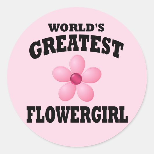's Werelds grootste blowermeisje Ronde Sticker (Voorkant)