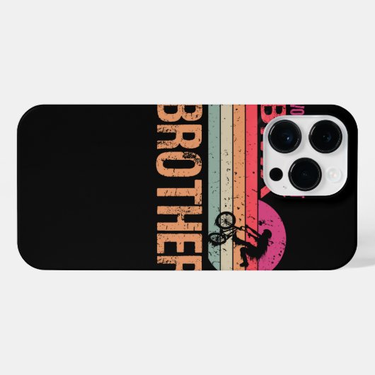 's Werelds grootste Bmx Brother Vaderdag iPhone Hoesje (Achterkant horizontaal)