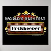 's Werelds grootste boekhouder Poster (Voorkant)