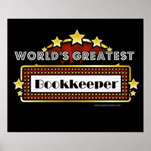 's Werelds grootste boekhouder Poster