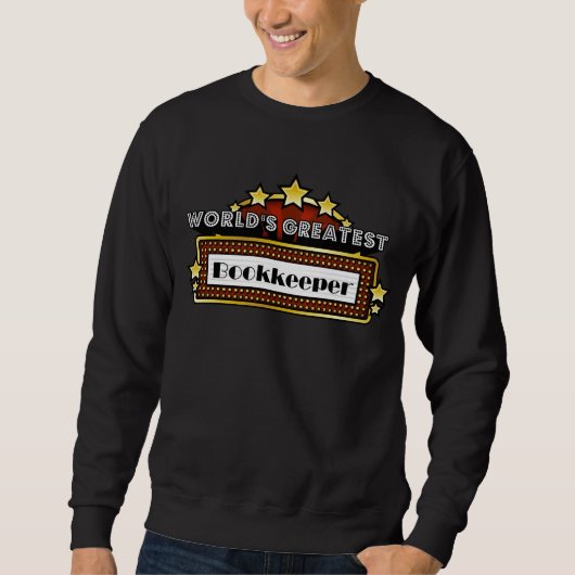 's Werelds grootste boekhouder Trui (Voorkant)