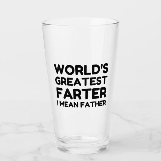 's Werelds grootste boer Glas (Voorkant)