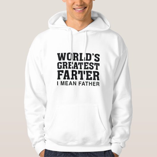 's Werelds grootste boer Hoodie (Voorkant)